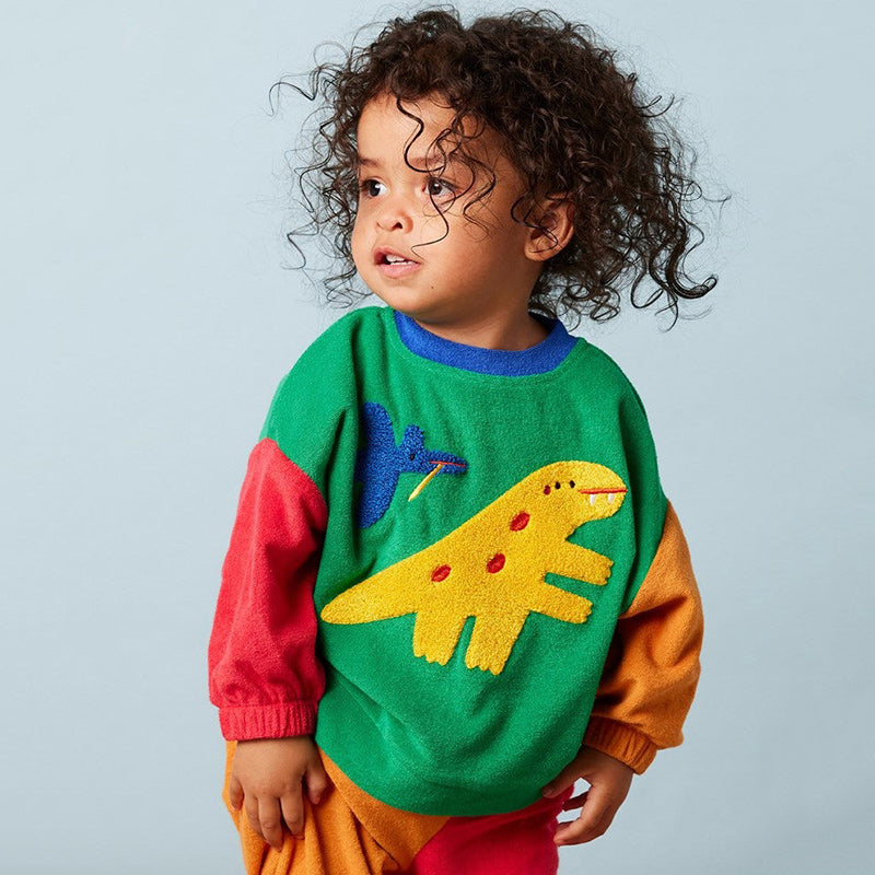 Halcyon Nights Terry Sweater - Dino Days