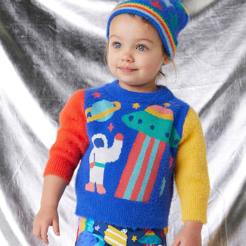 Halcyon Nights Knit Jumper - Rocket Ride