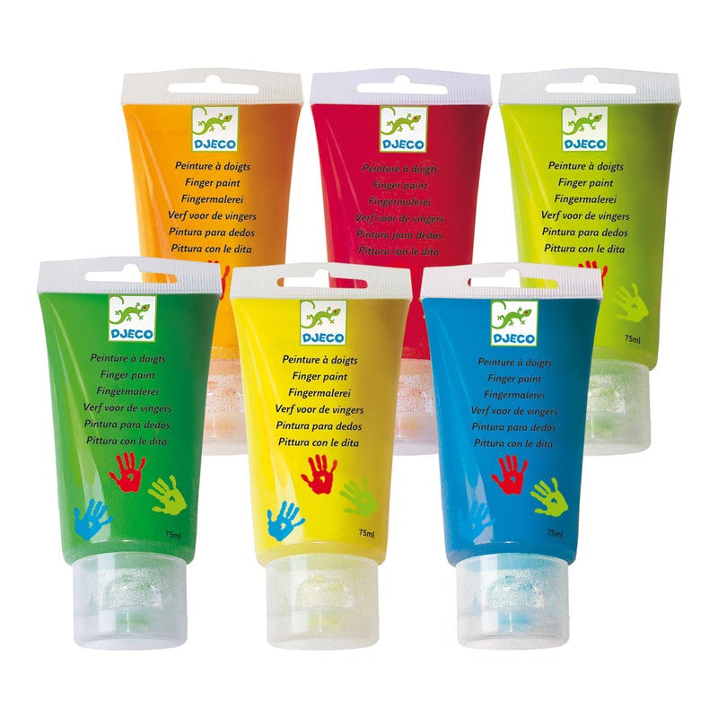 Djeco Finger Paint Tubes