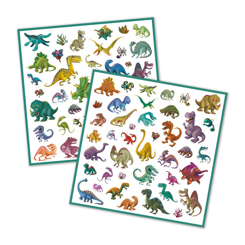 Djeco 160 Stickers - Dinosaur