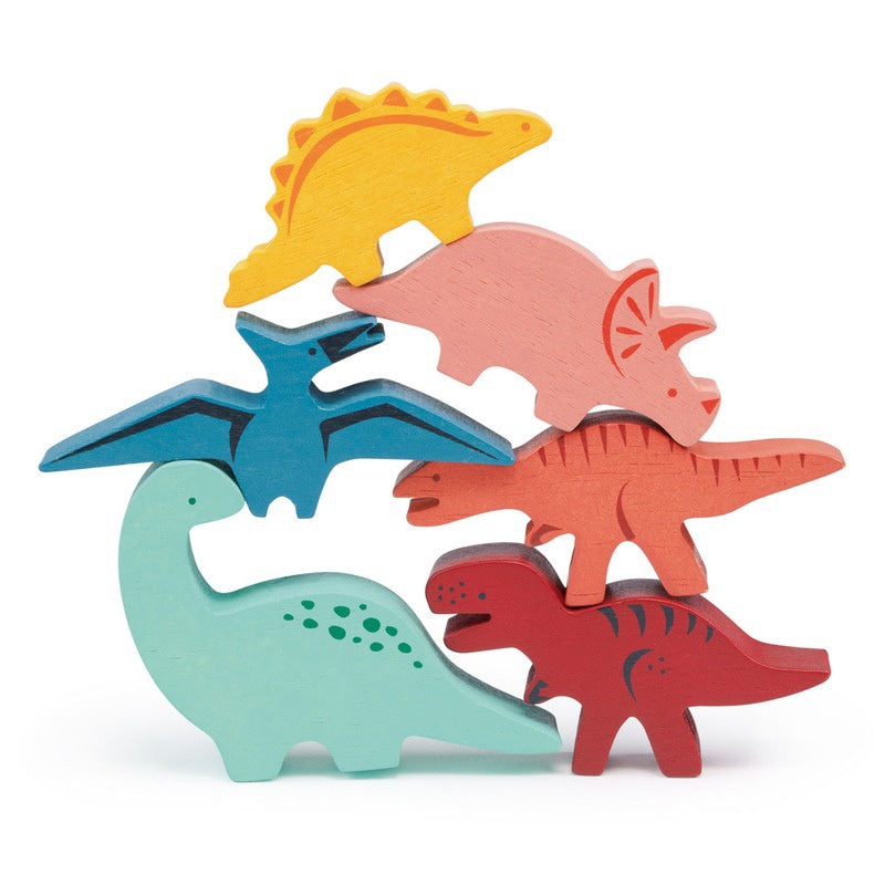 Happy Stacking Dinosaurs Set In Bag