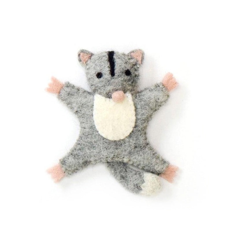 Felt Finger Puppet - Sugar Glider