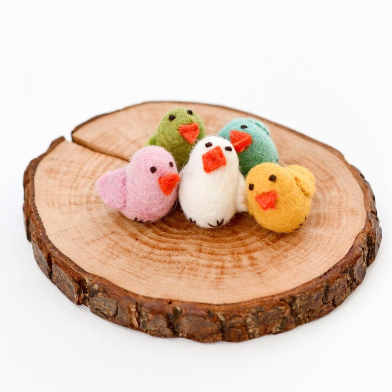 Felt Colourful Chicks - Assorted