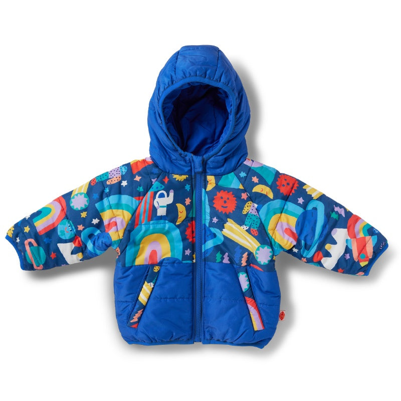 Halcyon Nights Kids Puffer Jacket - Rocket Ride