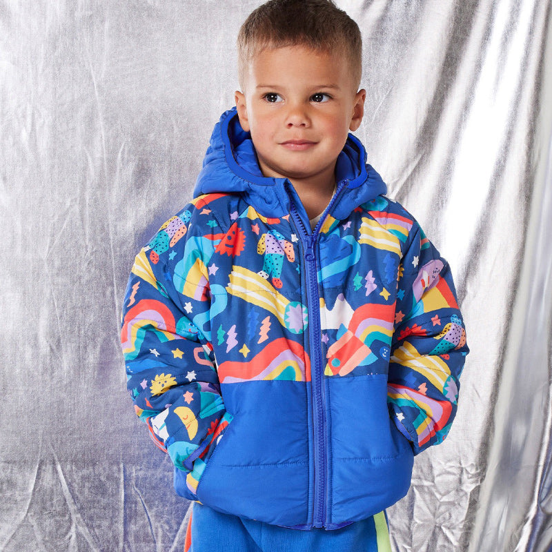 Halcyon Nights Kids Puffer Jacket - Rocket Ride