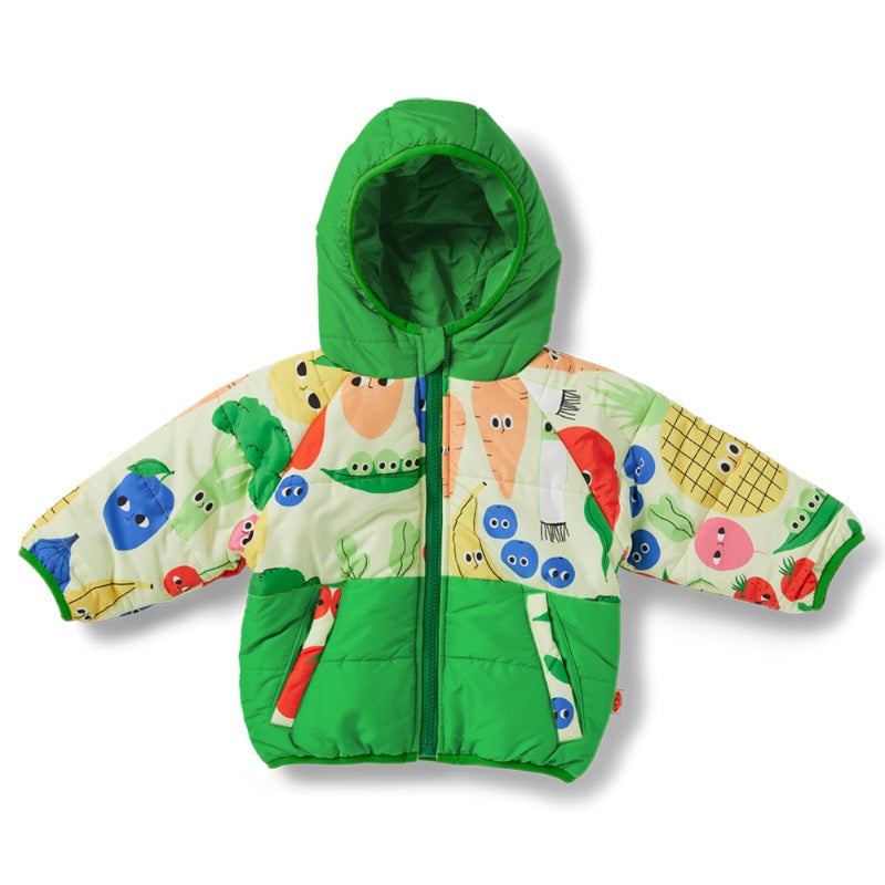 Halcyon Nights Kids Puffer Jacket - Happy Harvest