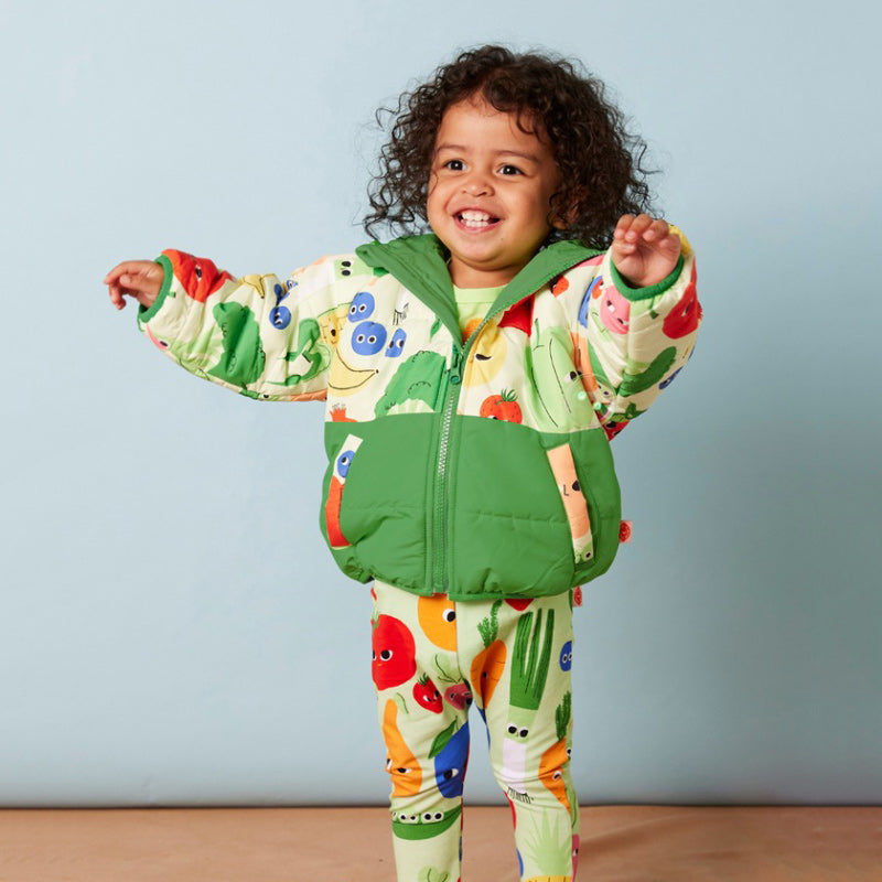 Halcyon Nights Kids Puffer Jacket - Happy Harvest