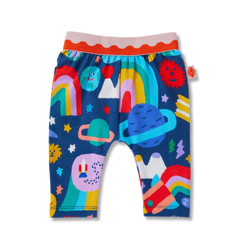 Halcyon Nights Baby Leggings - Rocket Ride