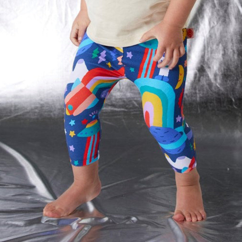 Halcyon Nights Baby Leggings - Rocket Ride