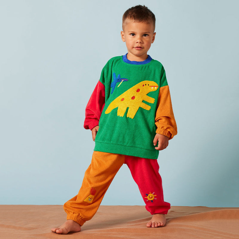 Halcyon Nights Terry Pants - Dino Days