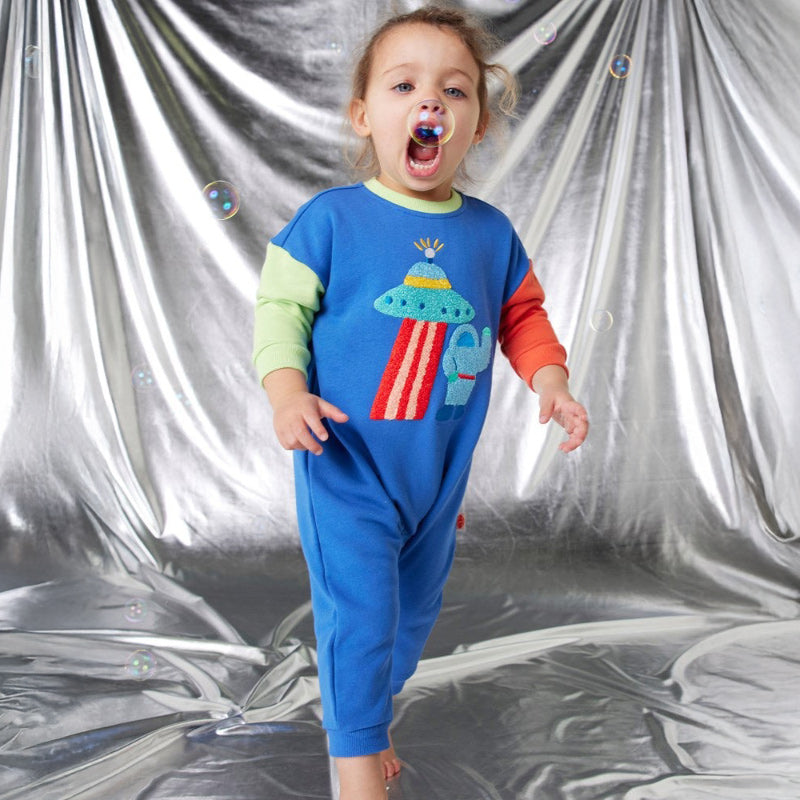 Halcyon Nights Jumpsuit - Rocket Ride Navy