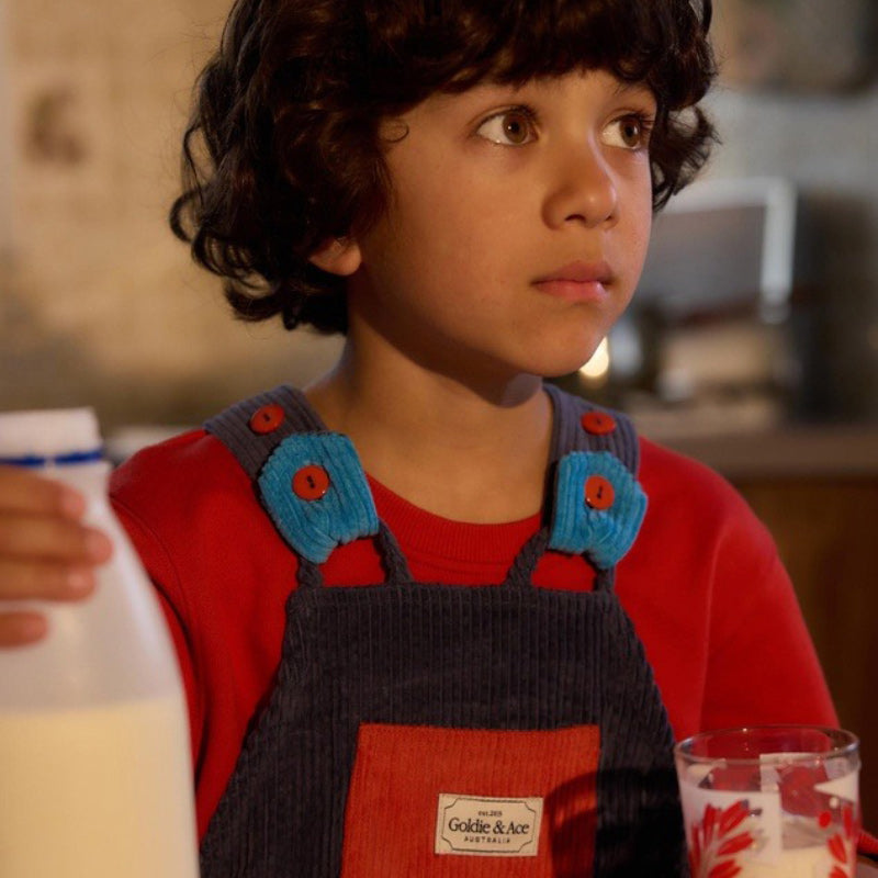 Goldie & Ace Sammy Cord Overalls - Colour Block