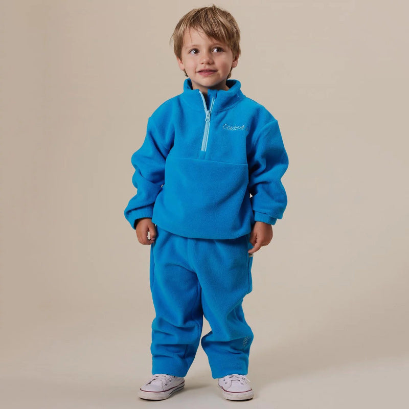 Goldie & Ace Bobbi Fleece Sweater - Lake