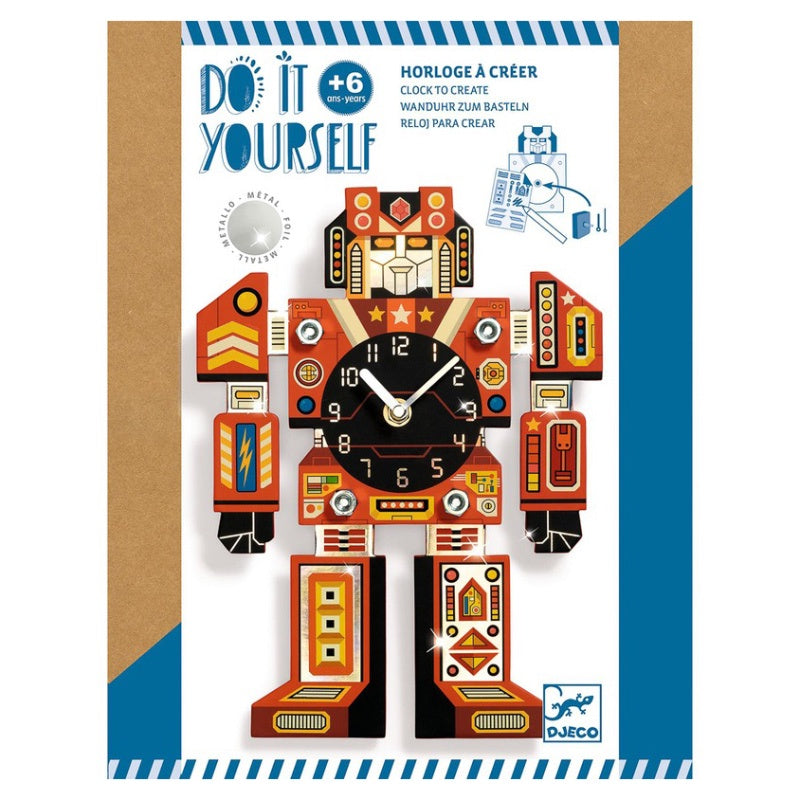 Djeco Do It Yourself Robotime Clock