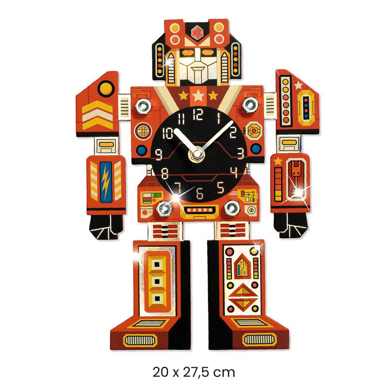 Djeco Do It Yourself Robotime Clock