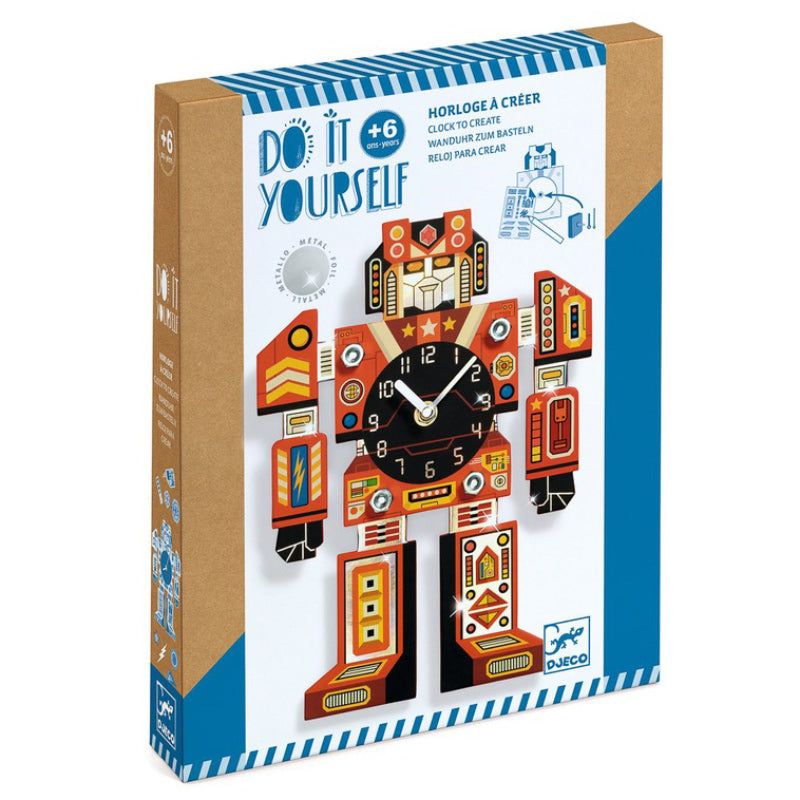 Djeco Do It Yourself Robotime Clock