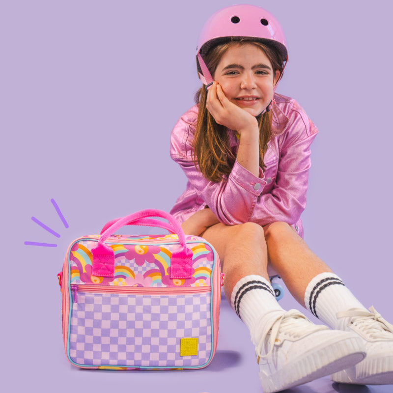 The Somewhere Co. Mini Lunch Case - Rainbow Rave