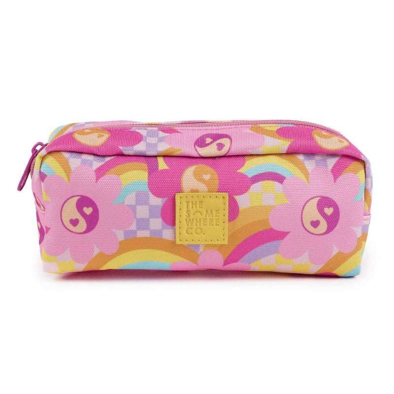 The Somewhere Co. Mini Pencil Case - Rainbow Rave