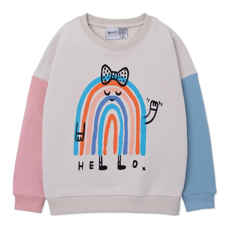 Minti Furry Crew - Hello Rainbow Pink/Aqua