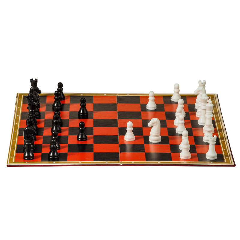 2-In-1 Chess & Checkers Set