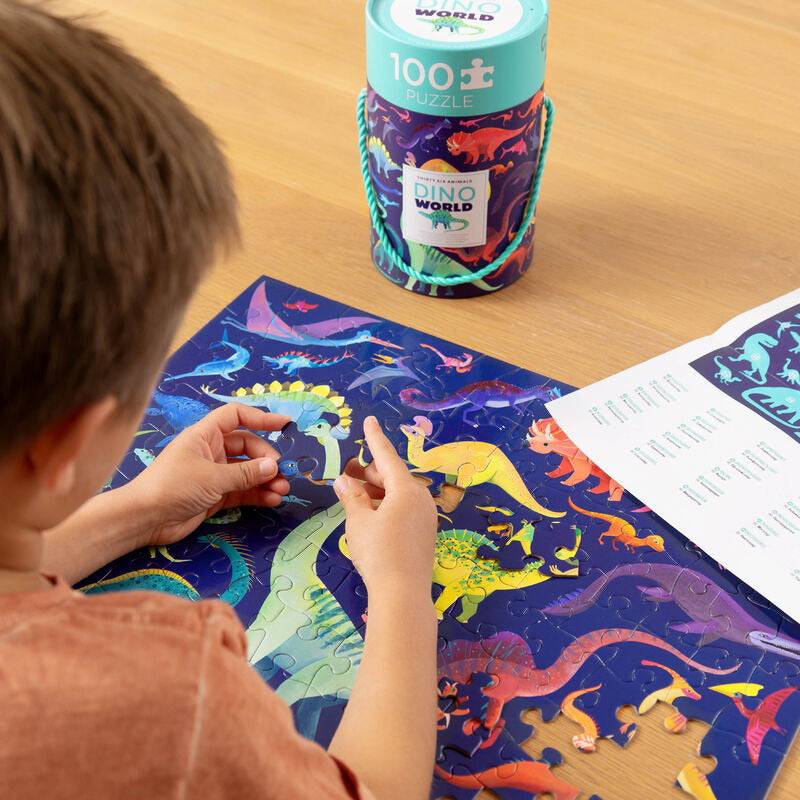 36 Animal Puzzle 100PC - Dino World