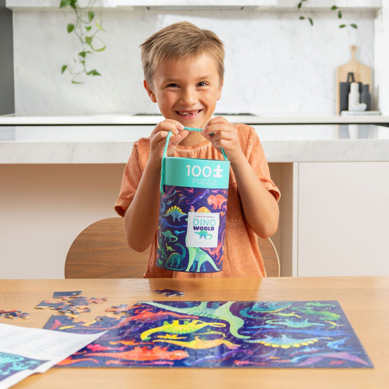 36 Animal Puzzle 100PC - Dino World