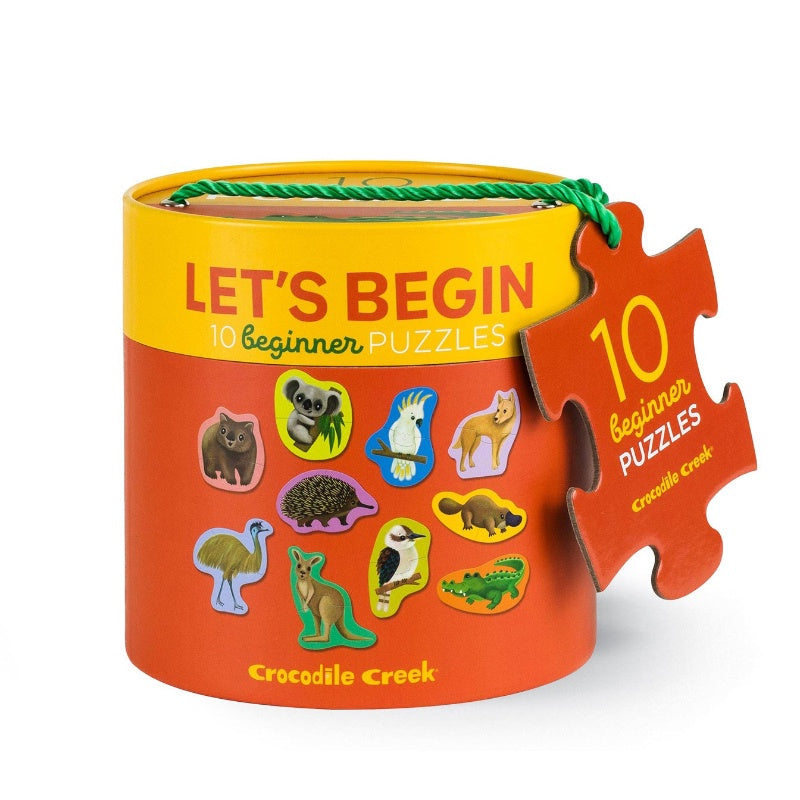 Let's Begin Puzzle 2PC - Aussie Animals