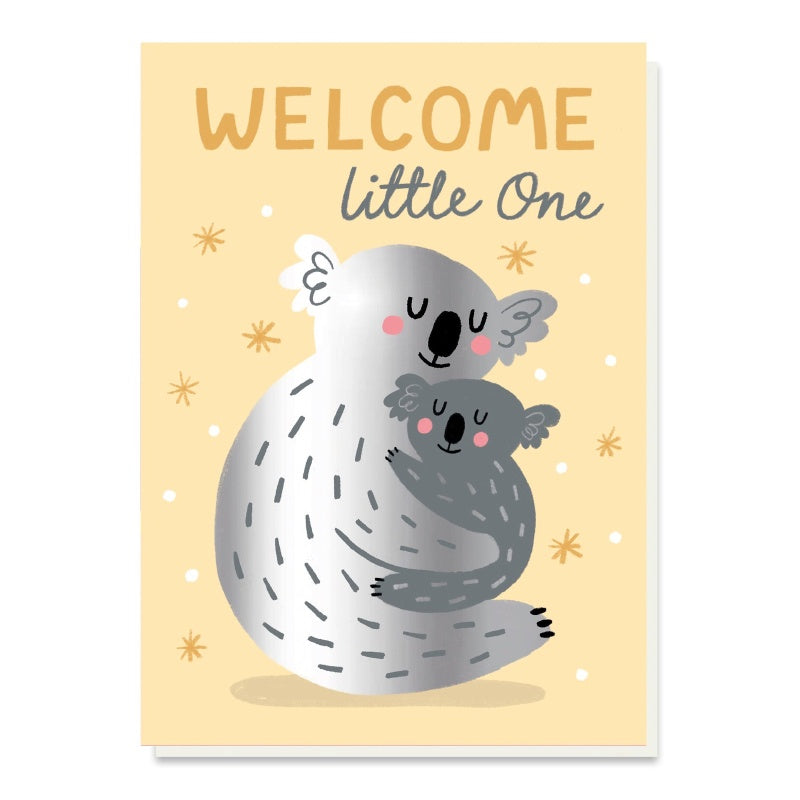 Welcome Card - Shiny Koalas