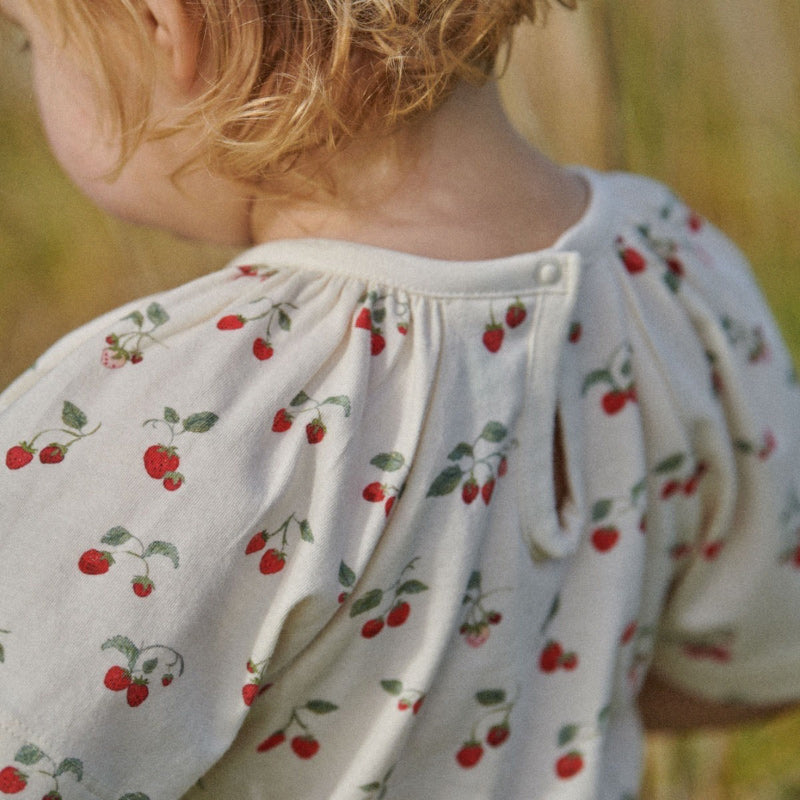 Nature Baby Faye Tee - Strawberry Blush
