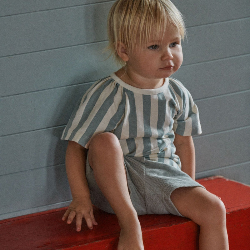 Nature Baby Faye Tee - Star Dew Stripe