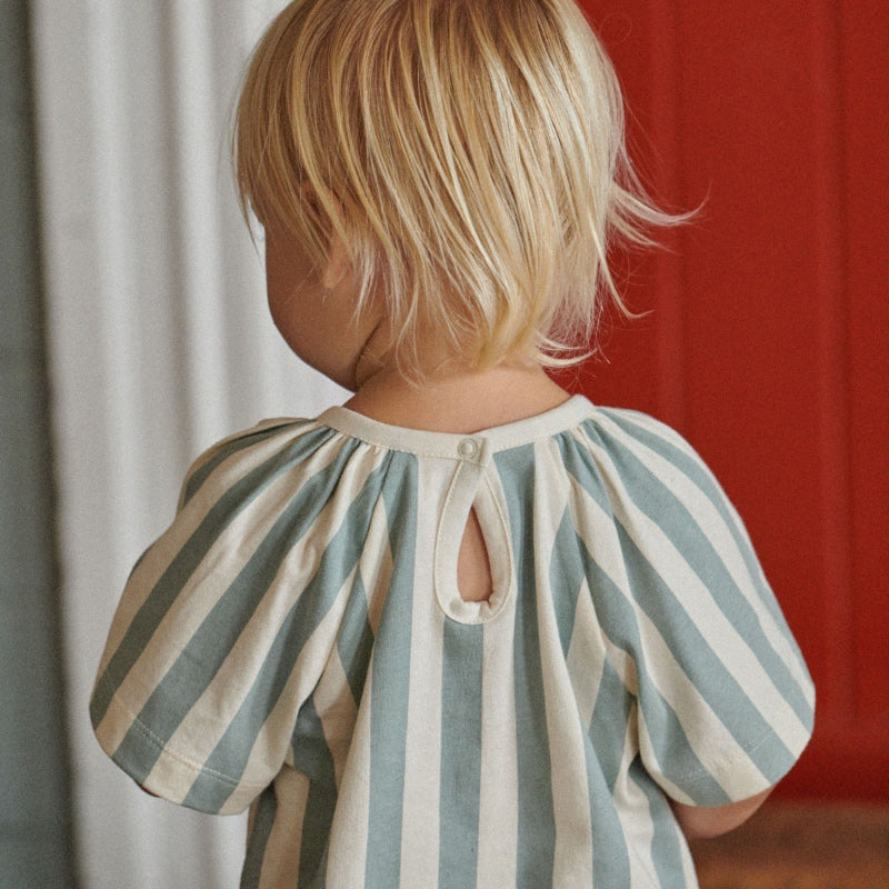 Nature Baby Faye Tee - Star Dew Stripe