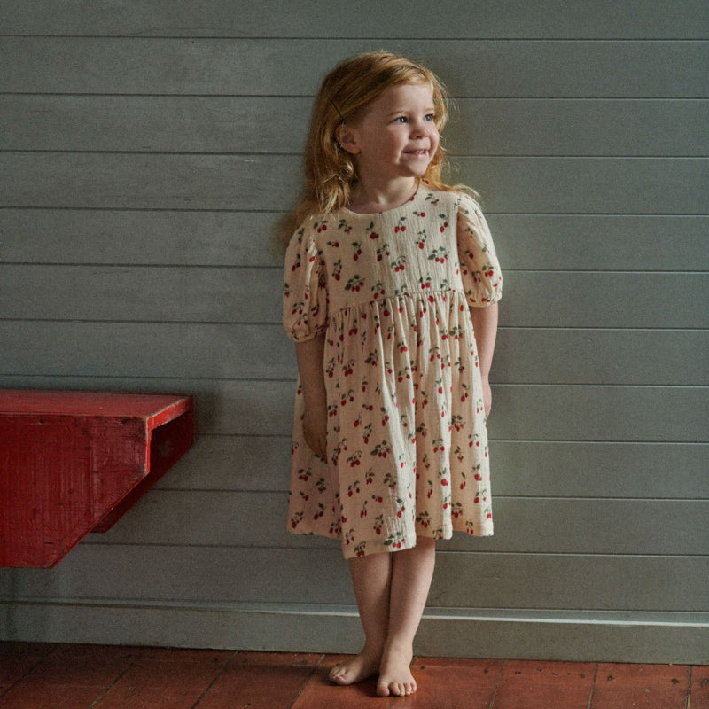 Nature Baby Albertine Dress - Strawberry Blush