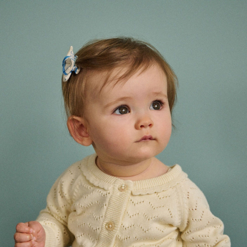 Nature Baby Piper Cardigan - Pointelle Natural