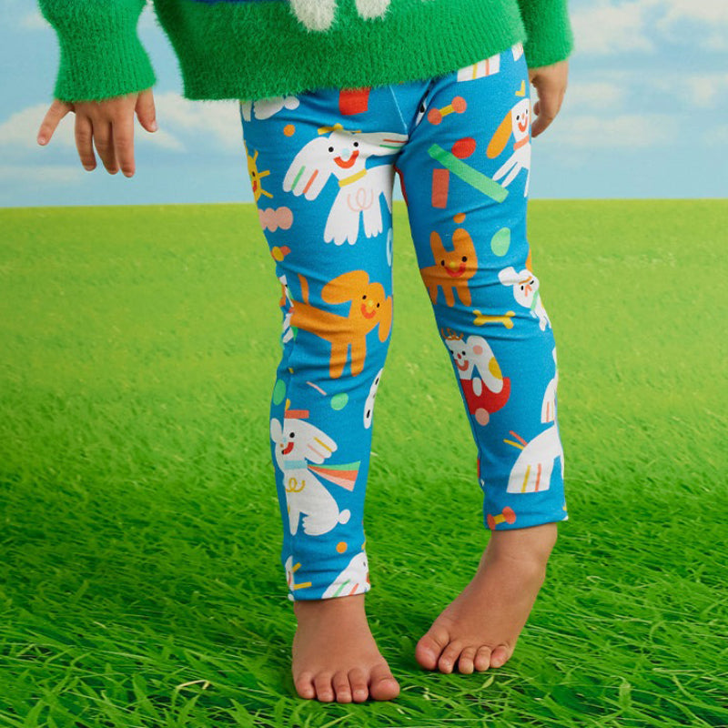 Halcyon Nights Kids Leggings - Puppy Park