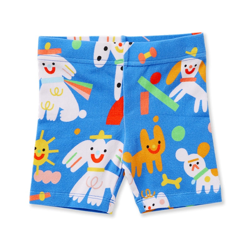 Halcyon Nights Bike Shorts - Puppy Park