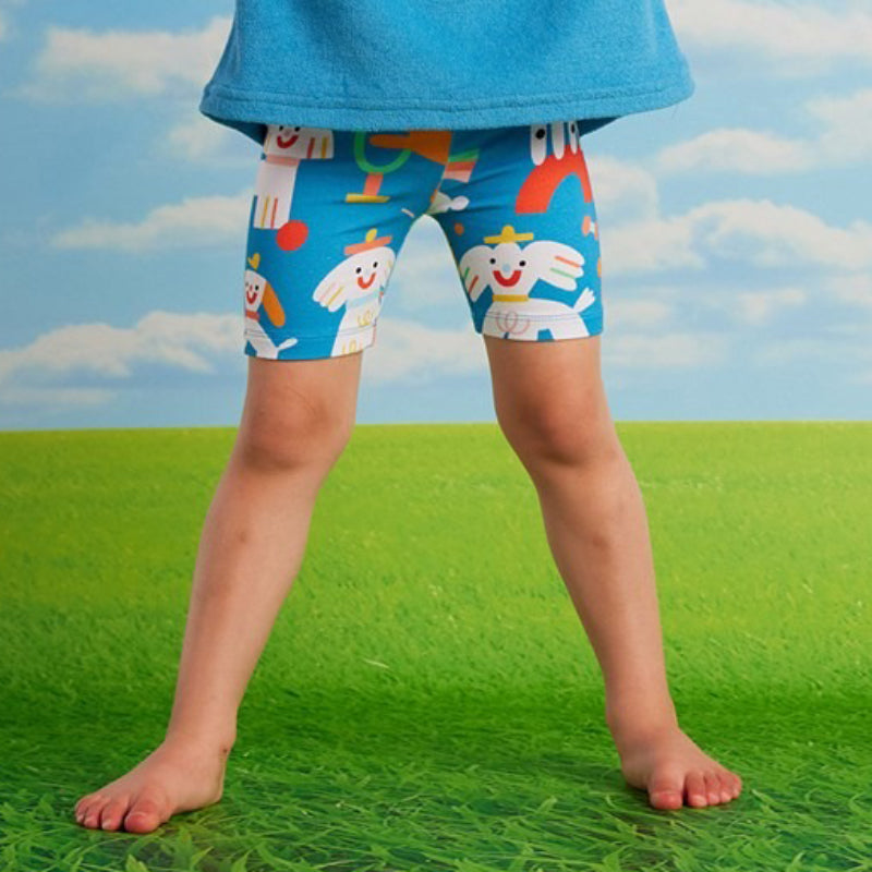 Halcyon Nights Bike Shorts - Puppy Park