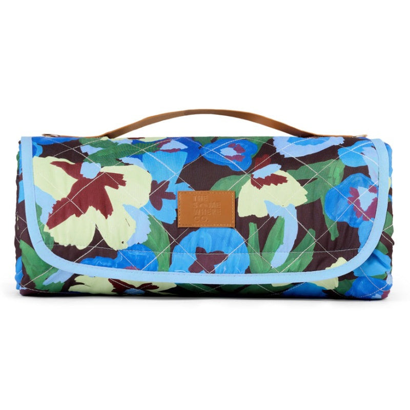 The Somewhere Co. Picnic Rug XL - Pansy Patch