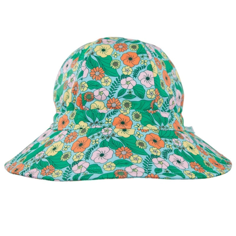 Acorn Wide Brim Swim Hat - Eden