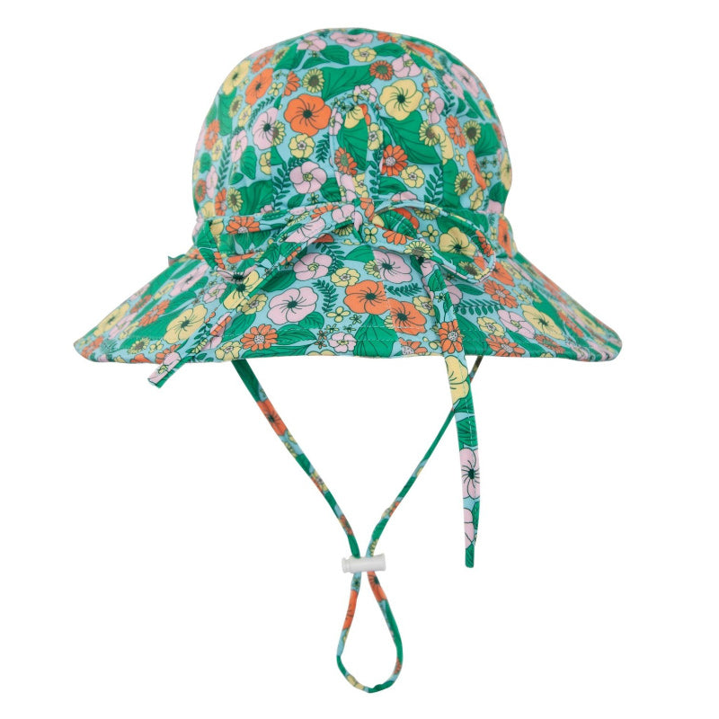 Acorn Wide Brim Swim Hat - Eden