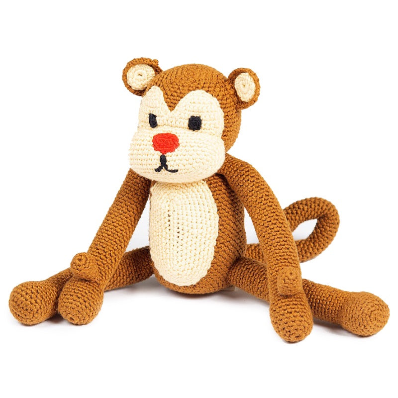 Handmade Crochet Ami Doll - Monkey