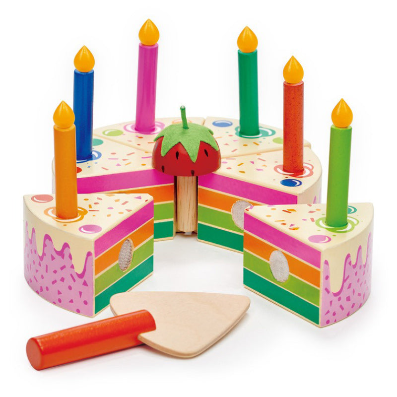 Rainbow Birthday Cake
