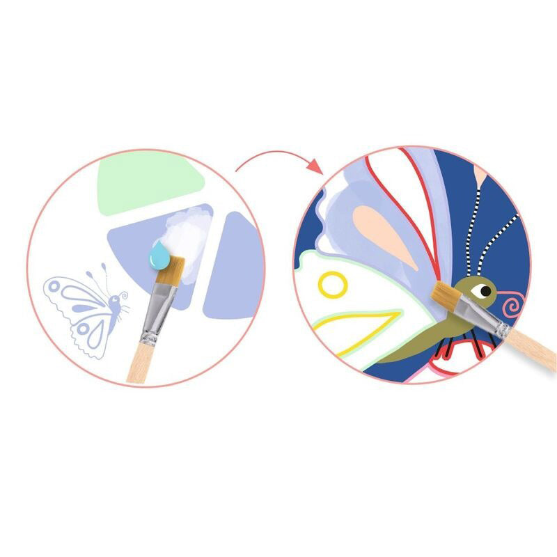 Djeco Painting Set - Creepy Crawlies