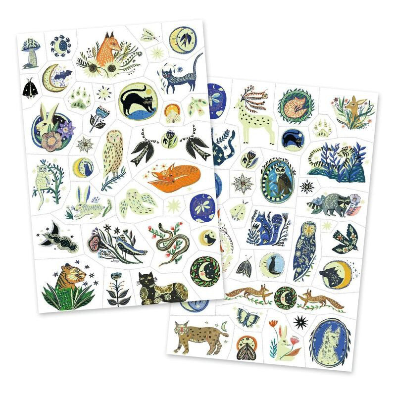 Djeco Tattoos - Nighttime Glow