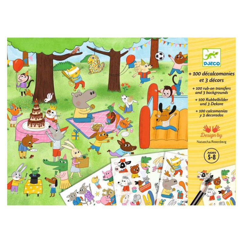 Djeco 100 Decals - Party Time!