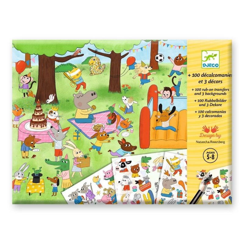 Djeco 100 Decals - Party Time!