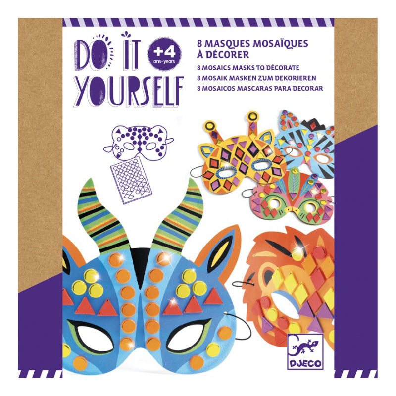 Djeco Do It Yourself - Jungle Animal Masks