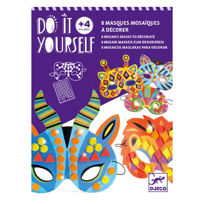 Djeco Do It Yourself - Jungle Animal Masks
