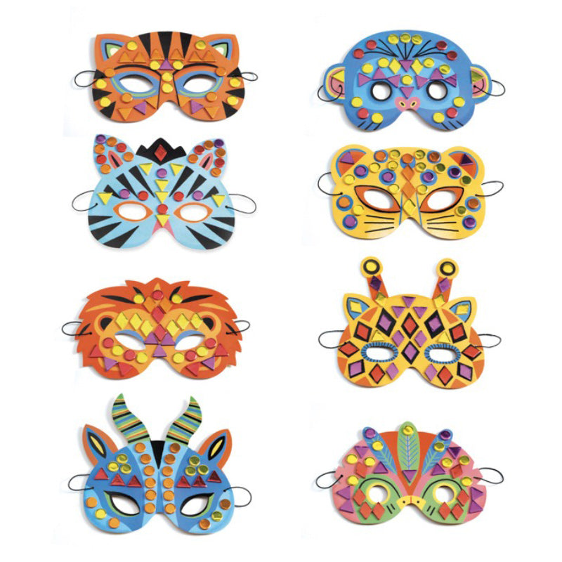 Djeco Do It Yourself - Jungle Animal Masks