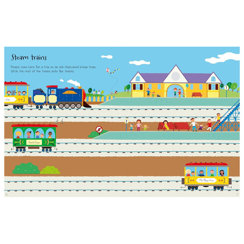 First Sticker Book - Trains