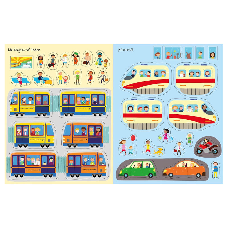 First Sticker Book - Trains